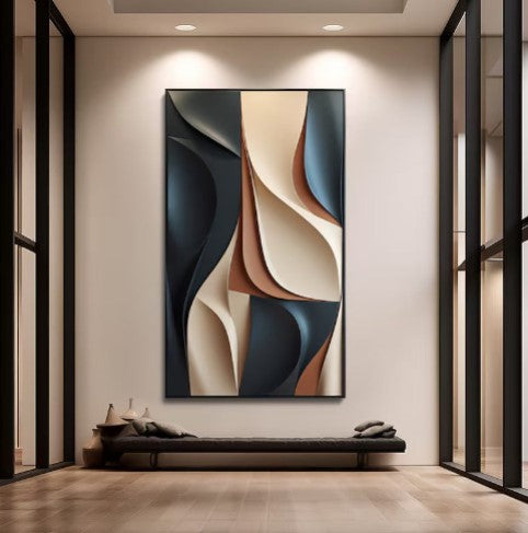 Abstract Color 3D Wall Art
