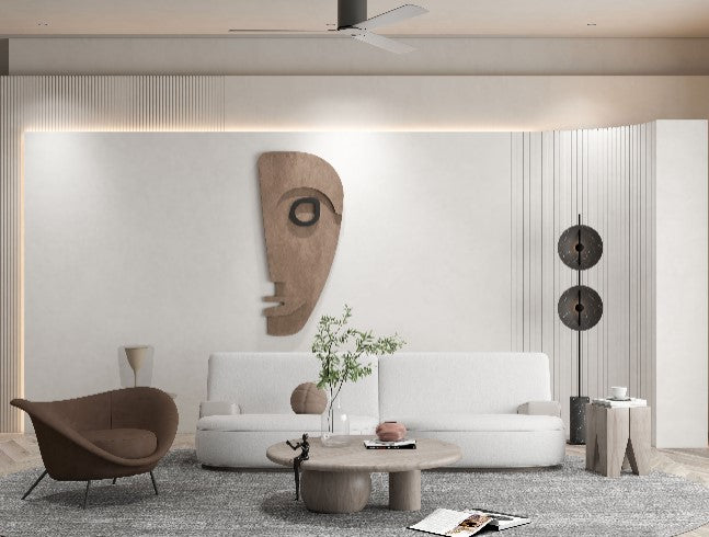 Abstract Face mask 3D Wall art