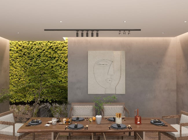 3D Minimalist Face wall art