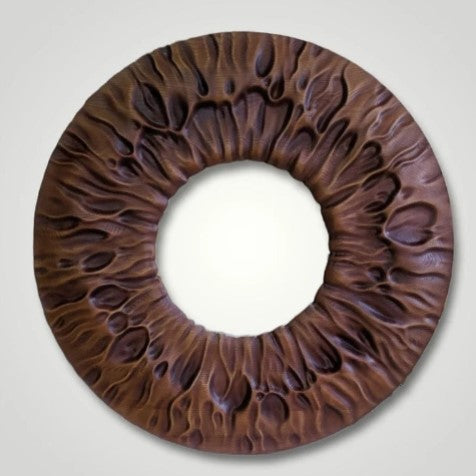 3D Draped Effect round wall art