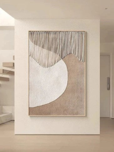 Modern texture wall art