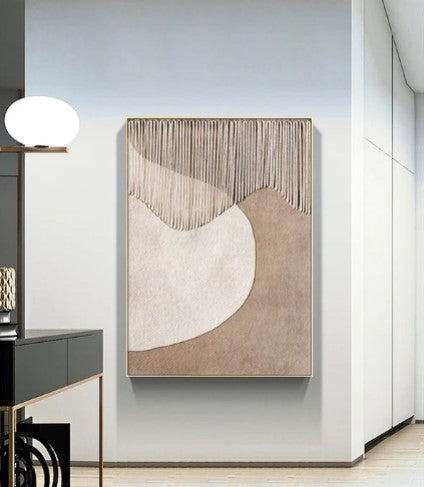 Modern texture wall art
