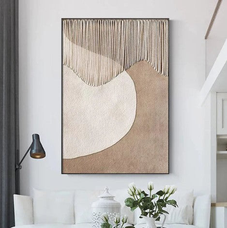 Modern texture wall art