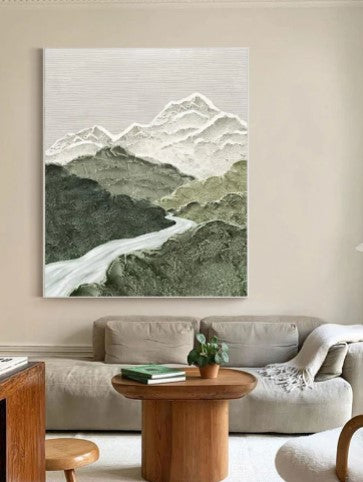 Abstract colorful texture wall art