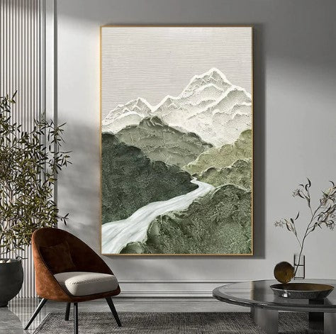 Abstract colorful texture wall art