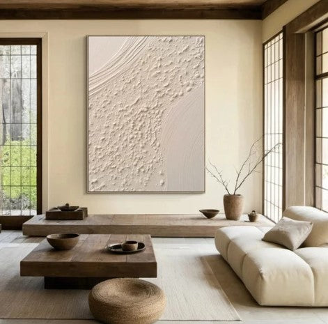 Abstract texture wall art