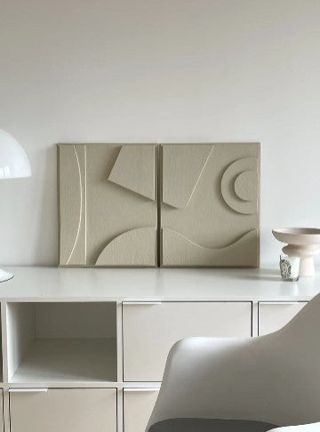 Home Decor Sculpture wall art (Set of 2)