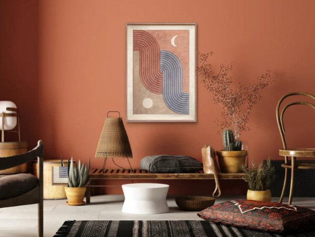 Day and night Sun and Moon Wall art