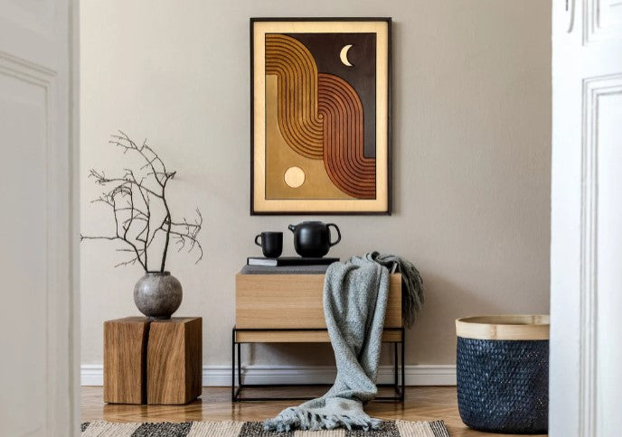 Sun and Moon Wall art