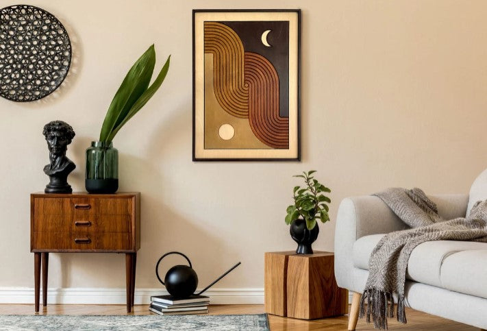 Sun and Moon Wall art