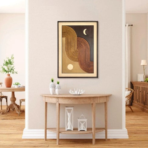 Sun and Moon Wall art