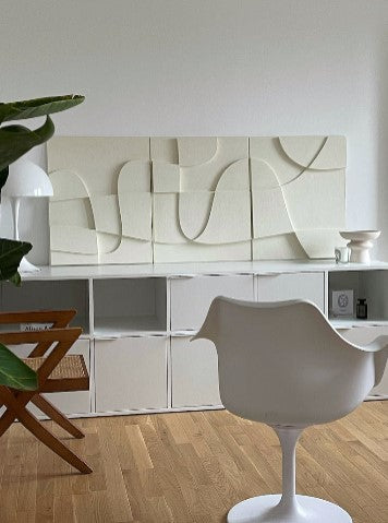3D Abstract modern texture wall art(Set of 3)