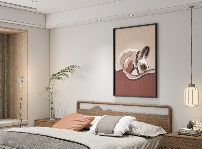 Horse face modern 3D wall art