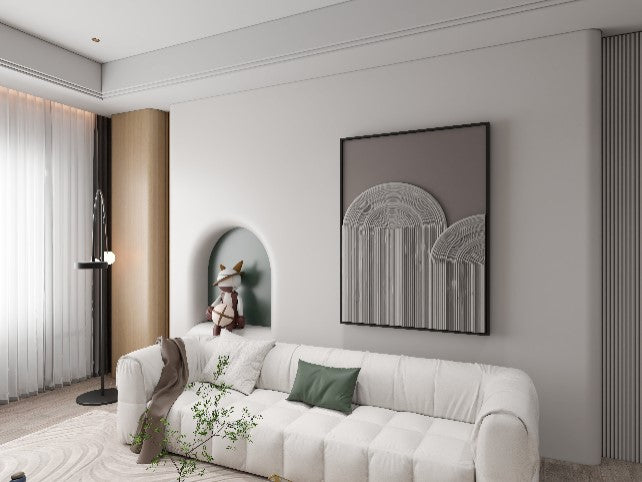 Abstract line 3D Wall Art