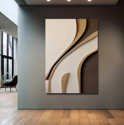 Abstract Colourfull 3D Wall Art