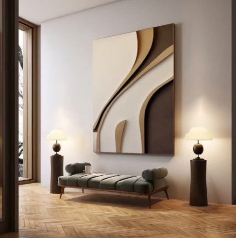 Abstract Colourfull 3D Wall Art