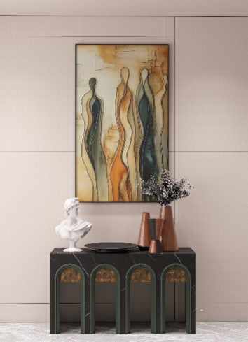abstract Human 3D wall art