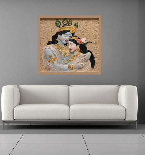 Radha Krishna Wall Art