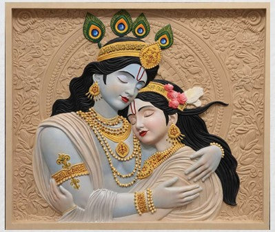 Radha Krishna Wall Art