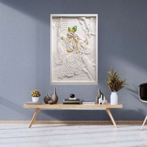 Radha Krishna Wall Art