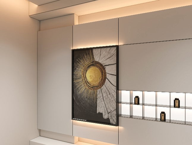 abstract 3D Texture wall art