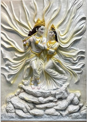 RADHA KRISHNA WALL ART