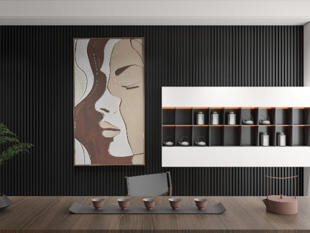 abstract  3D wall art