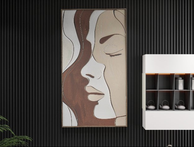 abstract  3D wall art