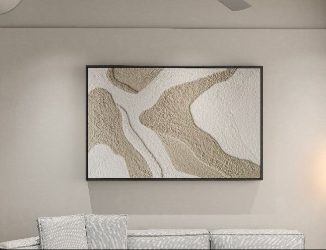 3D Minimalist texture wall art