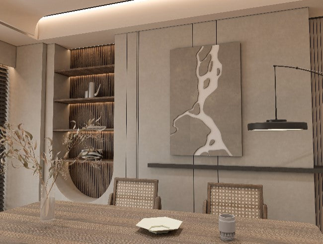 Abstract 3D Wall Art