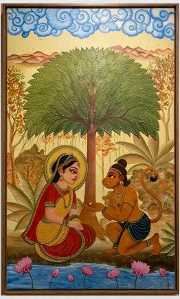 HANUMANJI WALL ART