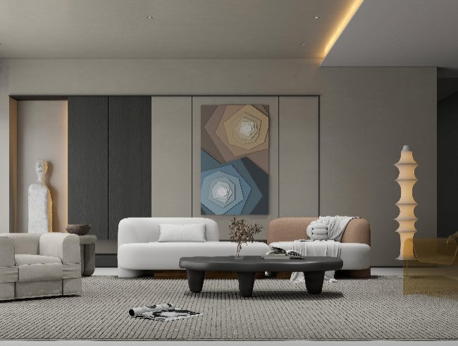 Abstract colourful 3D Wall Art