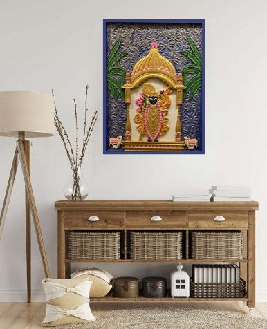 SPIRITUAL WALL ART - SHREENATH JI