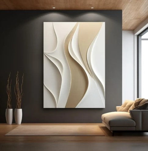 Abstract Colour 3D Wall Art