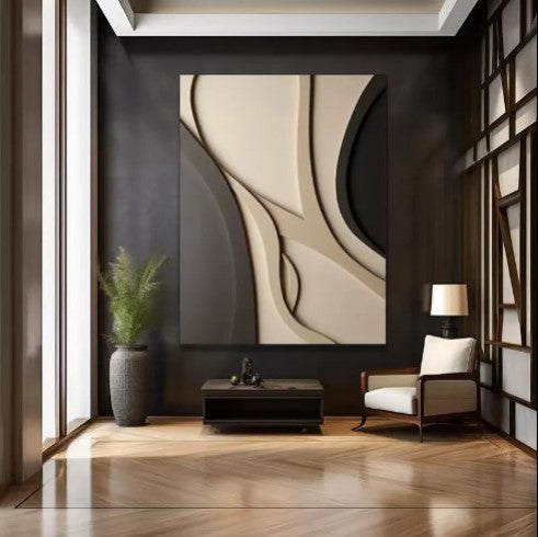 Abstract Color 3D Wall Art