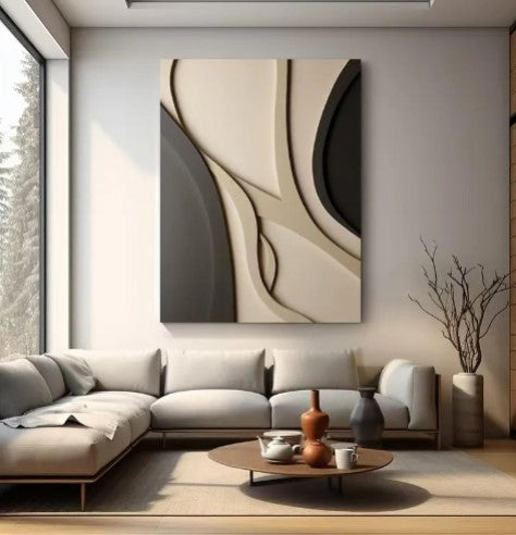 Abstract Color 3D Wall Art