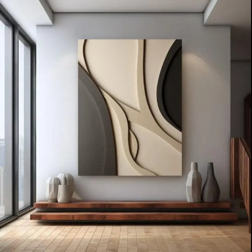Abstract Color 3D Wall Art