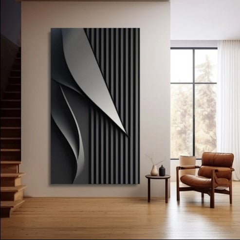 Abstract Color 3D Wall Art