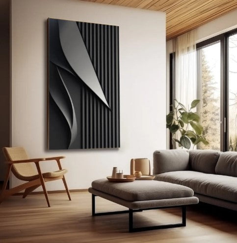 Abstract Color 3D Wall Art