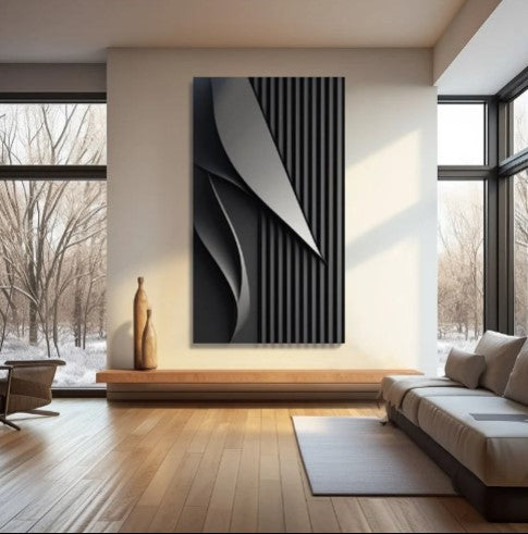 Abstract Color 3D Wall Art