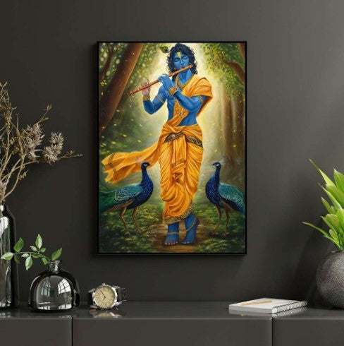 KRISHNA CANVAS PAINTING