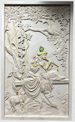 RADHA KRISHNA WALL ART