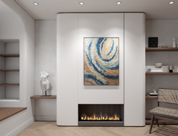 abstract  3D wall art