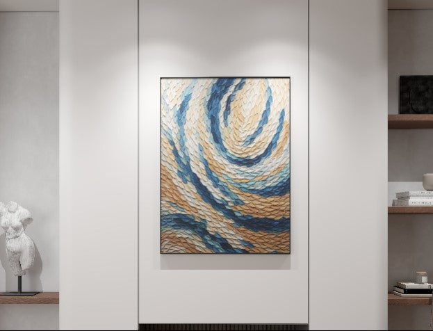 abstract  3D wall art