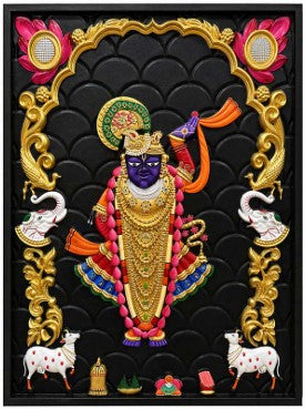 shreenathji wall art