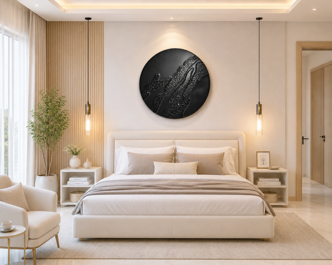 Midnight Terrain black round