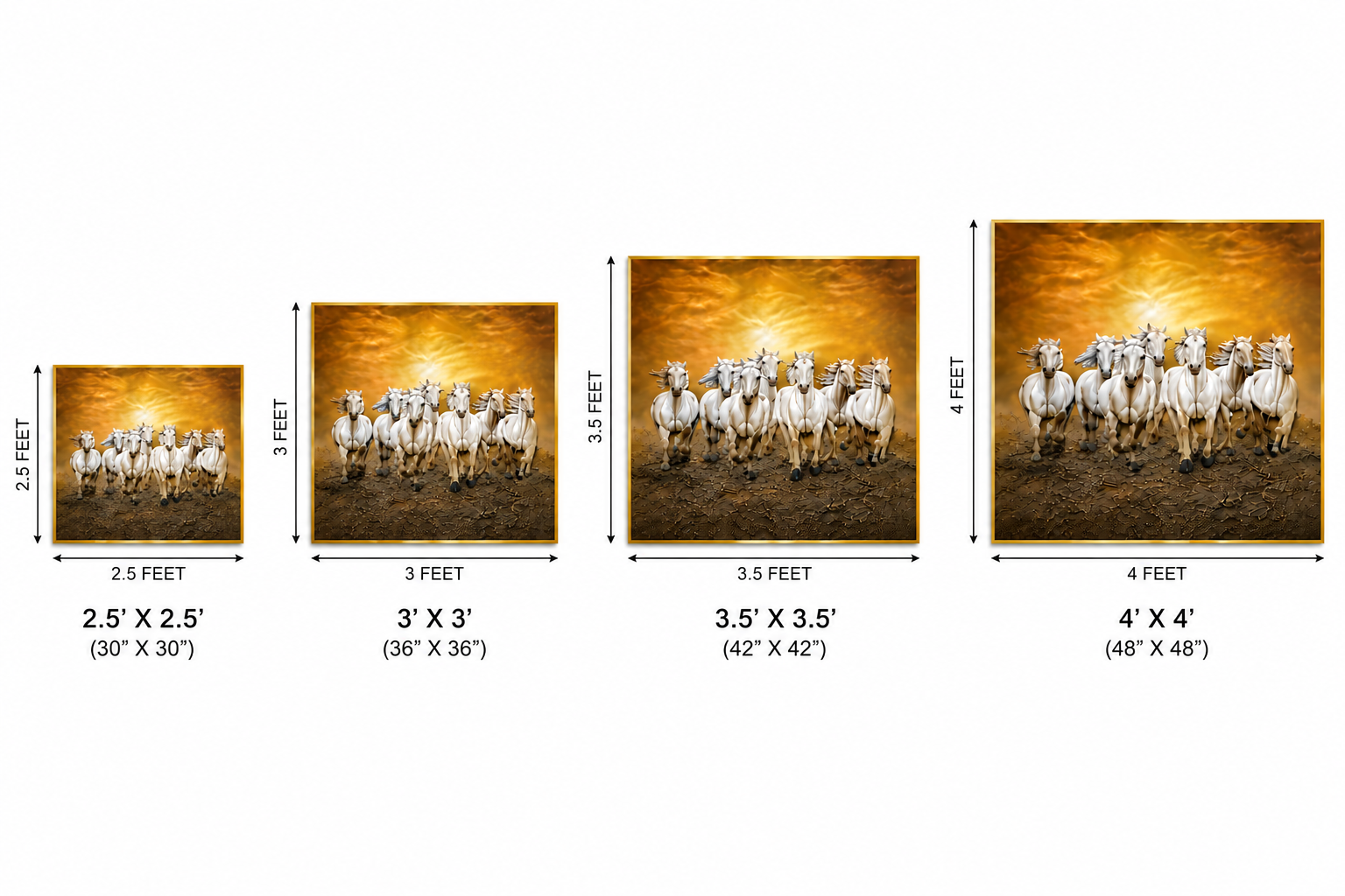 7 Horse With Sunrise