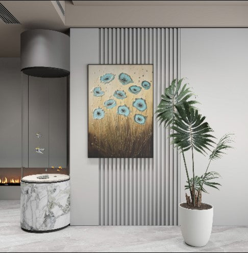 abstract  3D wall art