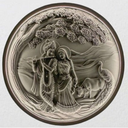 RADHA KRISHNA WALL ART