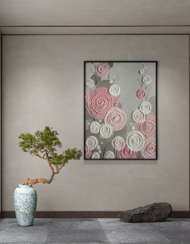 abstract  3D wall art